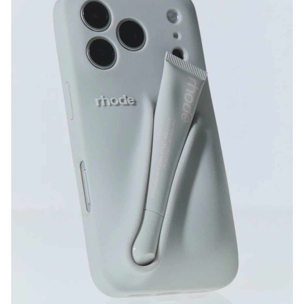 RHODE Grey iPhone 14 Pro Max Case Never Used!